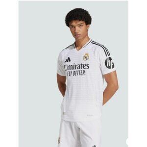 Adidas Real Madrid 24/25 Home Authentic  Jersey - NWT